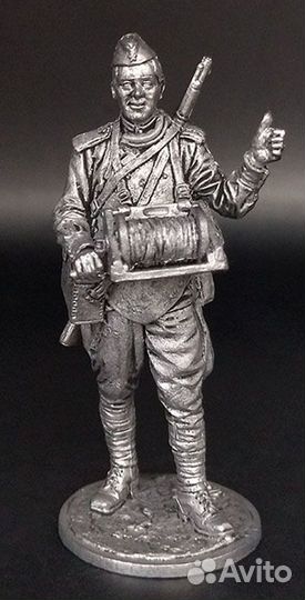 WW2-66 Красноармеец-связист, пехота Красной Армии