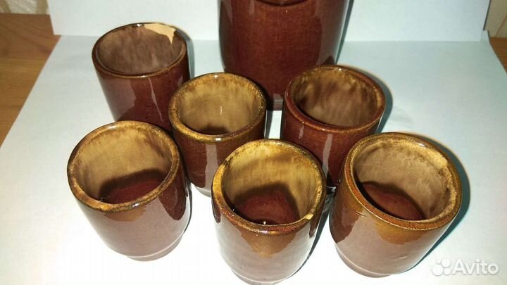 Кувшин и стопки СССР