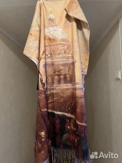 Палантин кашемир двусторонний