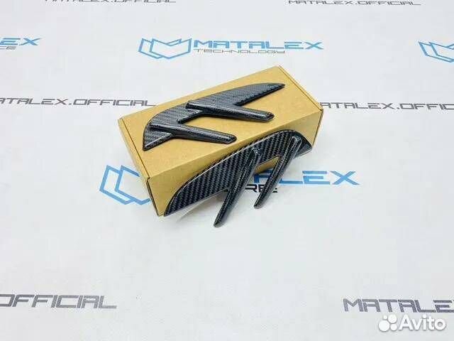 Жабры в крыло BMW M4 G82, сухой карбон