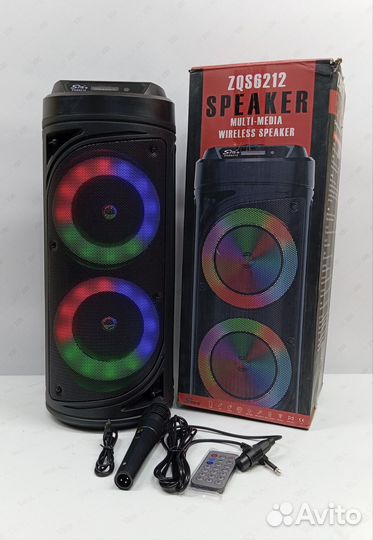 Блютуз колонка ZQS 6212