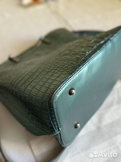 Сумка кожаная женская вместительная