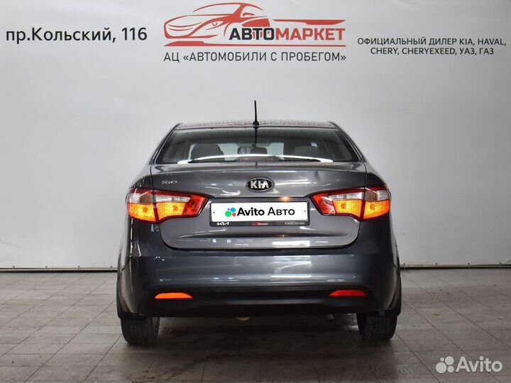 Kia Rio 1.6 AT, 2013, 140 402 км