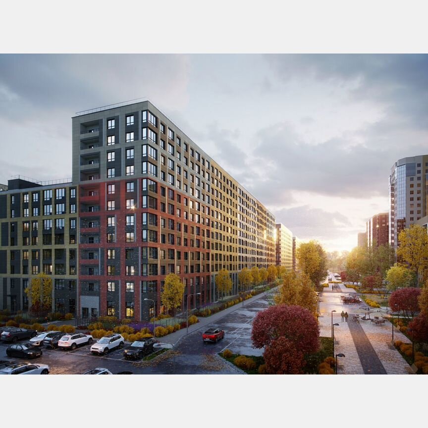 Квартира-студия, 39,3 м², 5/12 эт.