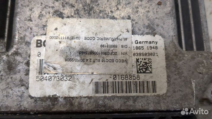 Блок управления двигателем Iveco Daily 3, 2005