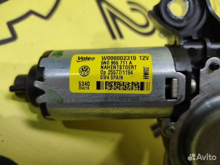 Моторчик заднего дворника задний Volkswagen Tiguan