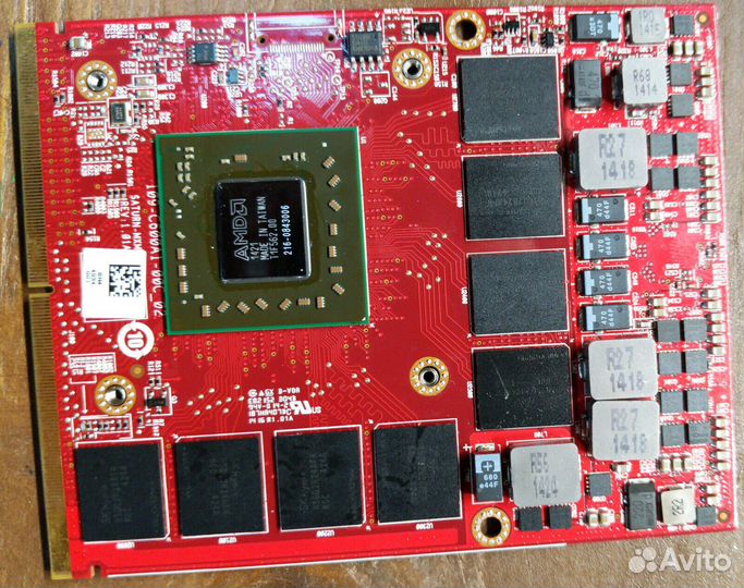 Видеокарта mxm Amd 6100 iMac 2009-2010