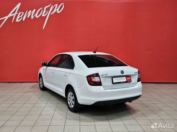 Skoda Rapid 1.6 МТ, 2018, 158 806 км