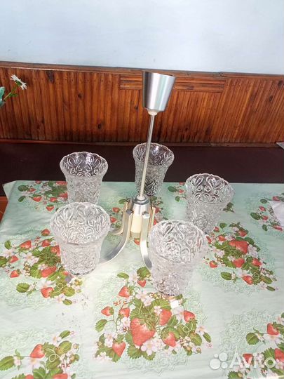 Хрустальная люстра СССР