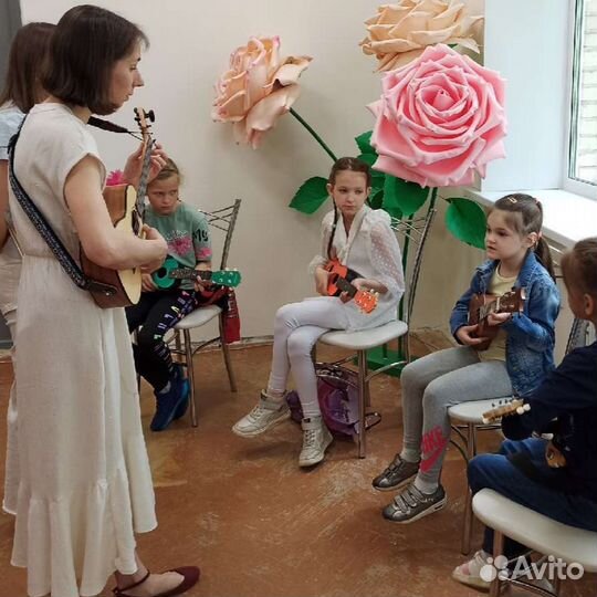 Мастер класс игры на укулеле