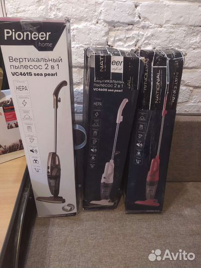 Пылесосы 2 в 1 pioneer вертикальные