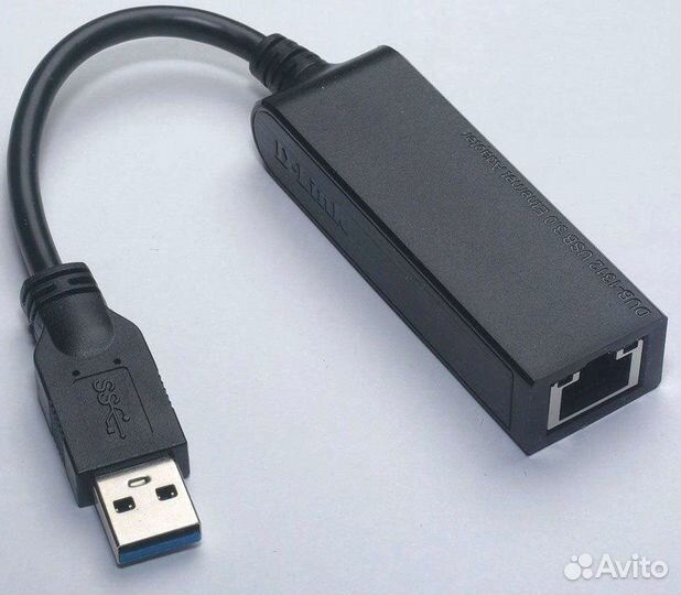 USB 3.0 - Gigabit, сетевая карта D-Link DUB-1312