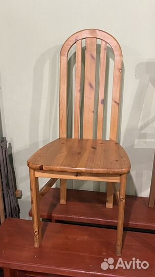 Тумба прикроватная, стулья, дерево бу