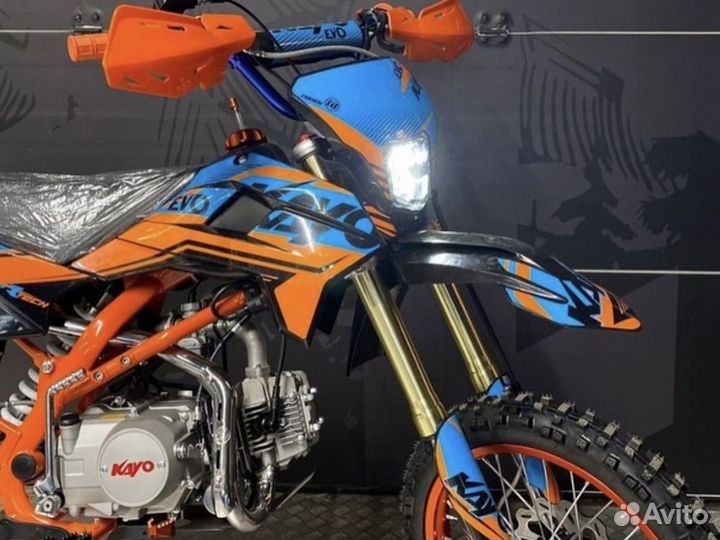 Мотоцикл питбайк Kayo Evolution K125EM 17/14 KRZ