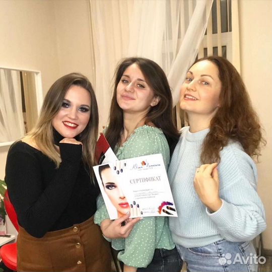 Обучение маникюр, брови, ресницы