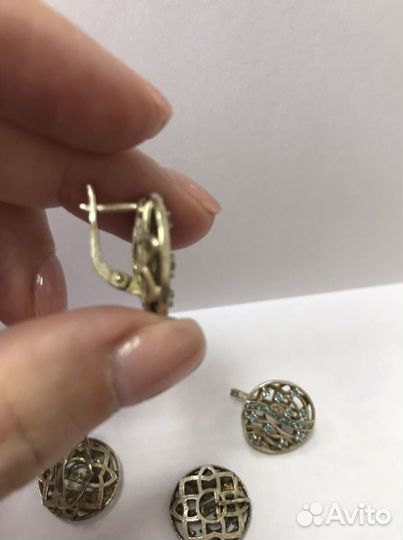 Серебряный комплект