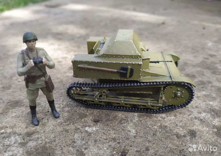 Т27 советская танкетка в масштабе 1:43