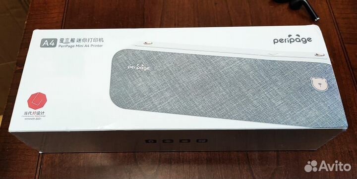 Принтер портативный, термопринтер А4