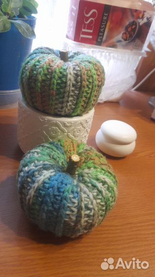 Вязаная тыква