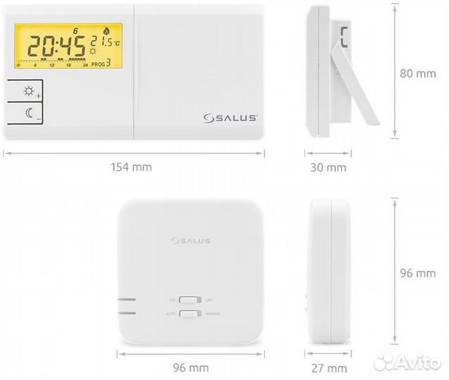 Беспроводной терморегулятор Salus 091flrfv2