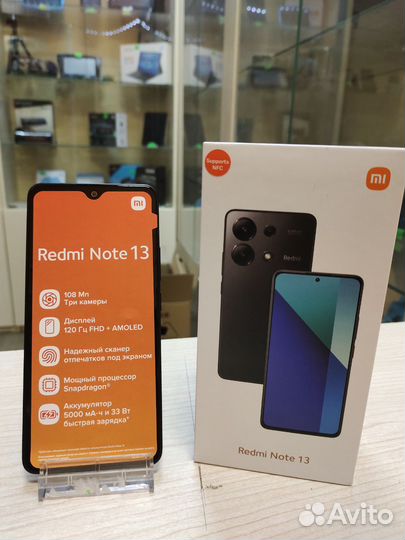 Xiaomi Redmi Note 13, 8/128 ГБ
