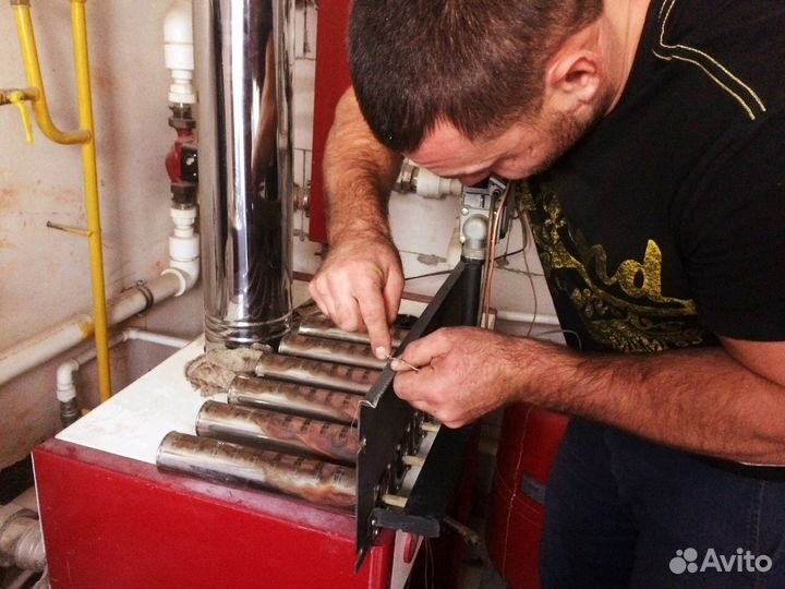 Ремонт газовых колонок, котлов, плит