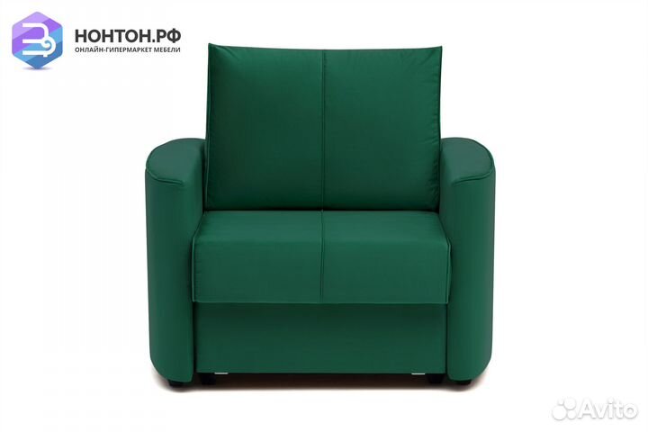 Кресло еврокнижка Колибри изумрудное