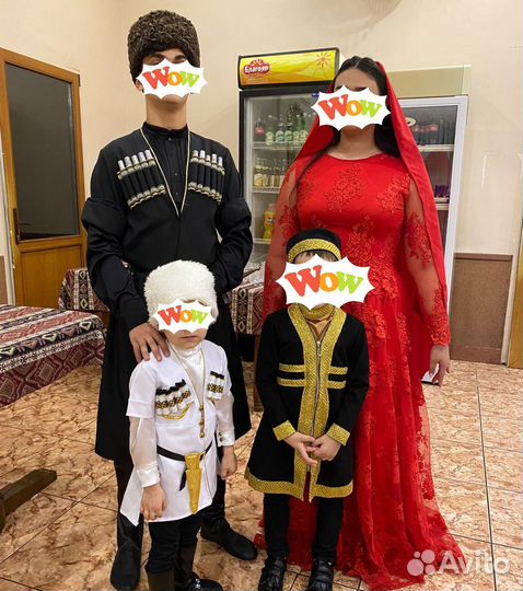 Кавказский национальный костюм