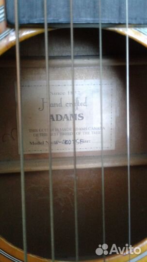 Гитара классическая, металлические струны