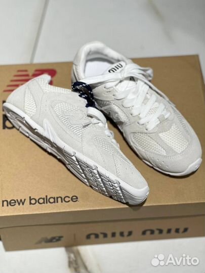 Кроссовки женские Miu Miu & New Balance