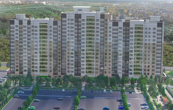 3-к. квартира, 86,4 м², 12/17 эт.