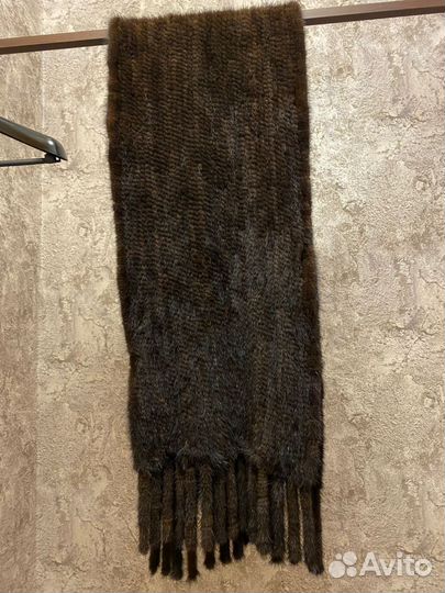 Женский шарф норка