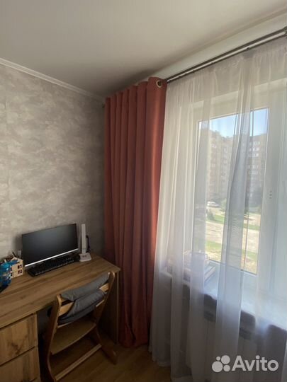 Шторы на люверсах 2шт 243х240см