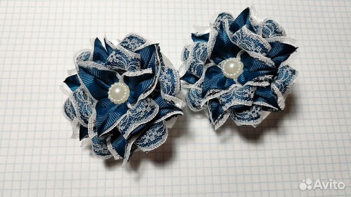 Бантики в школу ручной работы