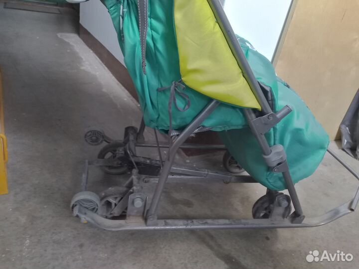 Детские санки коляска бу