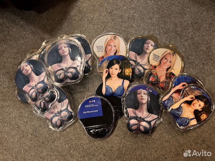 Коврик для мыши с силиконовой подушкой)