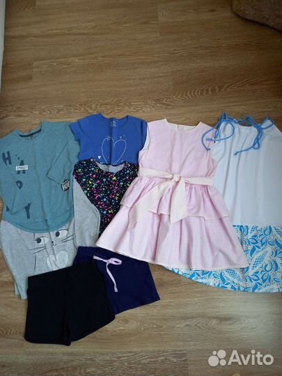 Детские вещи пакетом для девочек 122