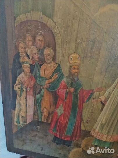 Икона Покров Пресвятой Богородицы Большая Храмовая