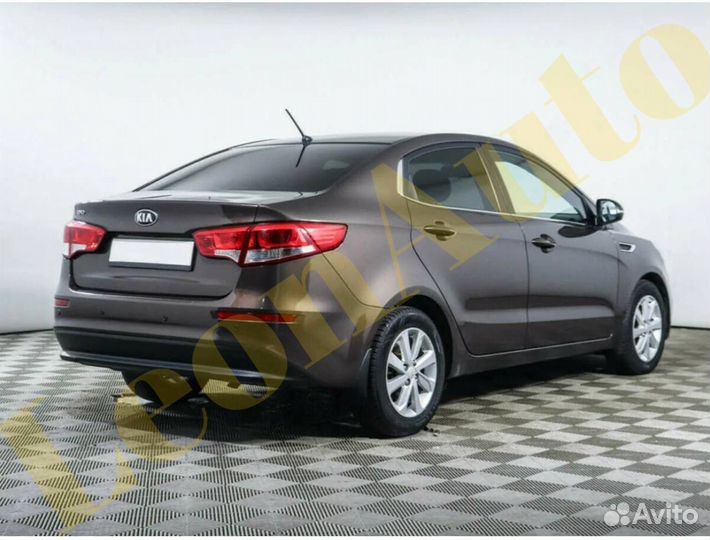 Крышка багажника Kia Rio 3 Кофейная