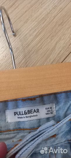 Шорты джинсовые pull and bear 32 р