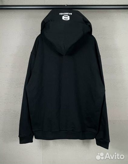 Худи Balenciaga incognito boxy zipper