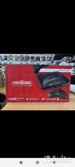 Приставка Retro Genesis Dual 600 игр