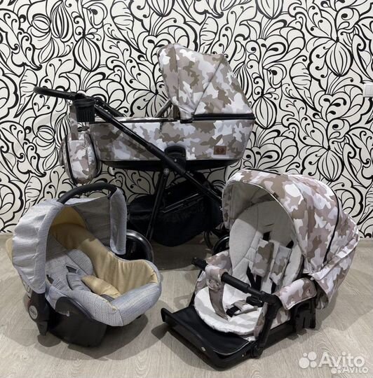 Коляска adamex reggio 2/1 3/1