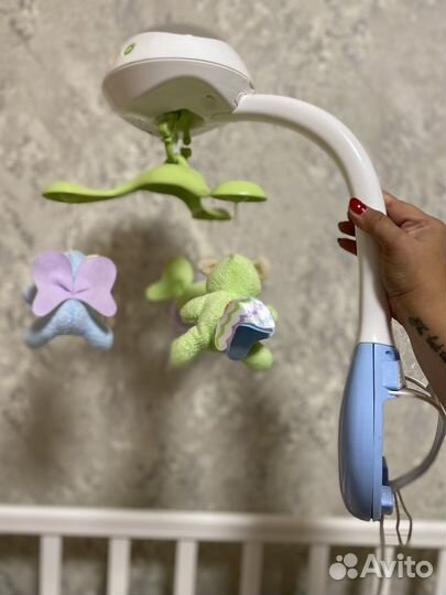 Мобиль в кроватку музыкальный fisher price