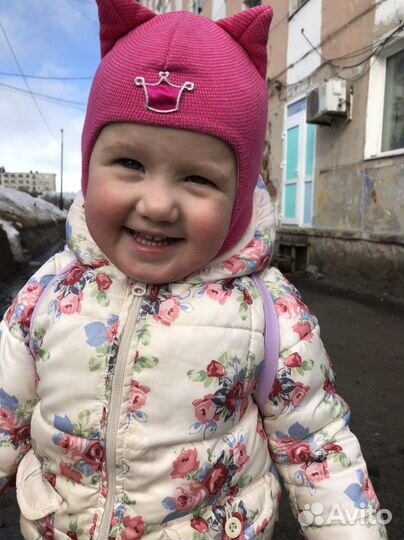 Куртка демисезонная для девочки 92