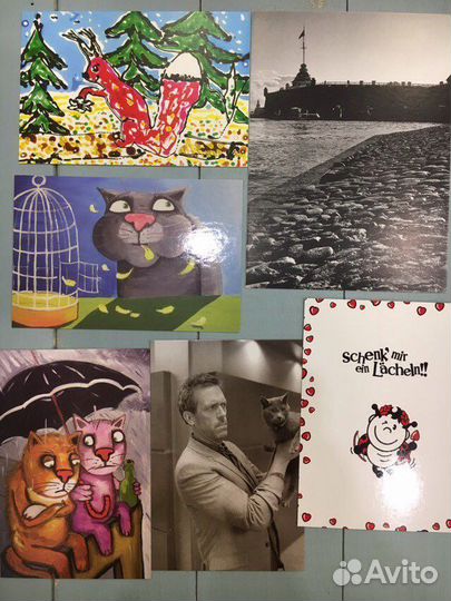 Открытки почтовые посткроссинг для коллекции чисты