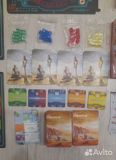 Настольная игра Покорение Марса. Экспедиция Арес