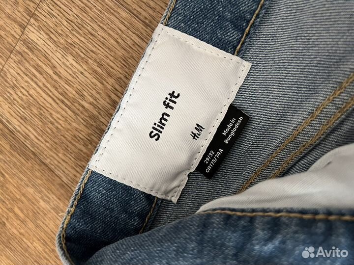 Джинсы H&m slim fit