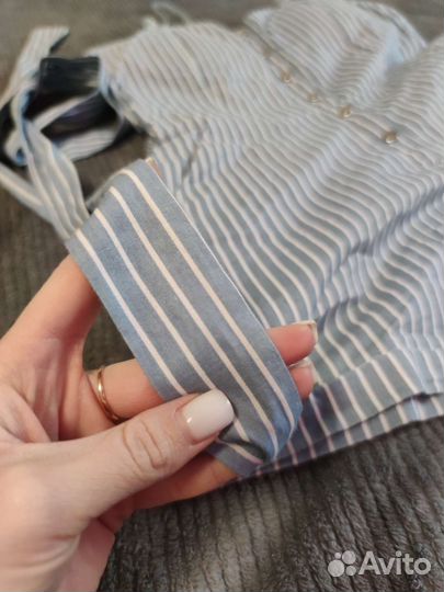 Летний хлопковый комбинезон