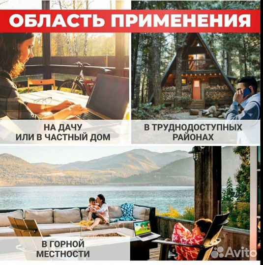 Усилитель сигнала сотовой связи Репитер 2G 3G 4G